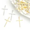 Charms 10pcs 20x33mm Religião Cruz Cross Cruzes Pingentes Pingentes Bracelete Diy Prazado Jóias Fazendo Finding Suprimentos