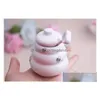 Party Favor 100 Pcs Ceramic Meant To Bee Honey Jar Pot Wedding Favors Baby Shower Sn8026571590 Drop Delivery Home Garden Festive Party Dhq4F