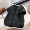 Kamizelki dla kobiet kamizelki vneck swobodne lekkie bawełniane dodane rękawowe kardigany vintage Quested Jackets luźne topy 240123