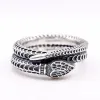 Designer märkesälskare ring Snake Ring Fashion Men's and Women's Rings