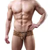 Underpants Mens Underwear Leopard Men Boxer Slip Homme Shorts Gay Sexy Soft Cueca Masculina B202