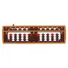 Bärbar japansk 13 siffror Kolumn Abacus Aritmetisk Soroban Caculating School Math Learning Tool 63HD