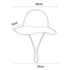 Berets Summer Baby Bucket Hat UV Protection Boys Cap Children Panama Outdoor Beach Girls Sun Cartoon Infant Fisherman