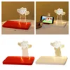 Lampe LED 3D en acrylique romantique, luminaire décoratif d'intérieur, idéal pour un mariage, un bureau, une chambre à coucher ou un salon