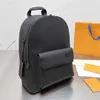 Designer bag Discovery backpack Men travel backpack Classic printed coated canvas leather satchel backpack 46557