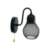 Wall Lamp Black Industrial Sconce Light For El Bathroom Staircase Home Living Room