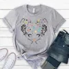 Women's T -skjortor roliga påsk sublimering design skjorta kort ärm topp tees cctton mode streetwear harajuku goth y2k droppe