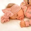 Acessórios de cabelo Faixas de cabeça de bebê nascido menina crianças headwear arcos para criança bowknot turbante bebês elástico headwrap