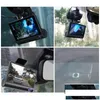 Dvrs de voiture Dvr Dvr de voiture 3 caméras conduite Dashcam enregistreur vidéo de véhicule 4 affichage Fl Hd 1080P avant 170 ° arrière 140 ° intérieur 120 ° G-Sens Dhyi8