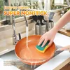 Lmetjma stekpanna nonstick 20 24 28cm stekpanna med keramisk beläggning rund koppar äggpanna kök köksredskap KC0459 240130