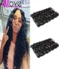 Goedkope Braziliaanse Haarinslagen 4 Bundels Hele Onverwerkte Peruaanse Indiase Maleisische Water Wave Virgin Hair Extensions 3368512