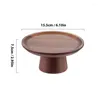 Plates Cake Pedestal Stand Wooden Plate Creative Serving Trays Dessert Table Display Vegetable Platter Home Bread Tableware