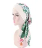 2020 fashion printed flowers women inner hijabs cap muslim head scarf turban bonnet ready to wear ladies wrap under hijab caps2073544