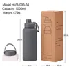 1LStainless Steel Insulated Vacuum Flask Thermal Water Bottle Thermos with Spout Lid Tumbler Coffee Mug Cold Drinks Cup 240129