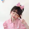 Haarschmuck 1 Stück Shinny Pailletten Bogen Clips Koreanische Schleife Haarnadel Sommer Haarnadeln Kinder Haarspange Kopfbedeckung Mädchen Styling