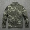 Taktische Cargo-Jacken, Motorradjacke, Herren, Tarnung, Retro-Militär-Jeansjacke, Macket-Outwear, lässiger Armeemantel, S-2XL, 240202