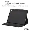 Étuis pour tablette PC Sacs Caseist Étui en cuir de luxe Magnétique Wake Sleep PU Portefeuille Carte Cash Slots Support Folio ER Sac pour iPad Air Ottsv