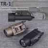 TR8 TR7 TR4 TR1 LED Pistool Zaklamp Red Dot Laser Pointer Sight Voor Glock 17 19 Licht 20mm rail Jacht Lanterna Zaklamp 240131