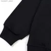 남자의 후드 땀 셔츠 플러스 사이즈 남성 까마귀 디자이너 스웨터 남성 여성 페인트 편지 그래픽 스웨트 셔츠 패션 캐주얼 한 느슨한 단색 Q240217