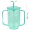 Water Bottles S Straw Spill Proof Cups For Adults Liquid Choking Prevent Unbreakable Drinking Plastic Feeding Pregnant Woman