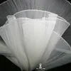 Gradient Color Stiff Mesh Organza Pleated Small Crinkle Fabric for Wedding Decoration Fashion Stage Background Designer Fabric 240118