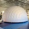 Hurtownia 8 md nadmuchiwany namiot igloo Dome z Air Blower (White, One Doors) Warsztat Struktura dla imprezy Weselna Wystawa Business Business Kongres