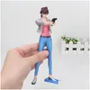 Action Toy Toy Actures 18-20cm City Hunter Cateror Ryo Saeba Kaori Makimura Model Toys Dolls في الأسهم 220602 Drop Delive Dhl7n