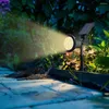 Holofotes solares à prova d'água para áreas externas, branco quente, luzes de paisagem, jardim, à prova de chuva, gramado, lâmpadas led plug-in