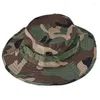 Berets elegante bar unisex tático boonie chapéu exército caça boné camuflagem sol caminhadas ao ar livre chapéus #