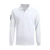 Män hög kvalitet rl stor färgglada ponny 100%bomull fritid mode lapel topp tees män långärmad elegant klassisk hästpolo skjorta lyxdesigner golfkläder 9933