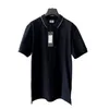 Hommes Top Blanc Rouge Broderie Polo À Manches Courtes Solide Bureau T-shirt Topstoney Hommes T-shirts Slim Hommes Vêtements Mâle Casual Business Polos Chemise M-2XL