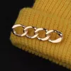 Brooches Simple Fashion Chain Pin Brooch For Women Waist Tighting Clip Safety Sweater Cardigan Buckle Jewelry Gift