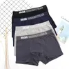 4 Pieces Men Underpants Sports Boxers Underwear Letters Wide Band Pants 3XL 4XL 5XL Multicolor Soft Breathable Fashion Shorts 240130