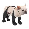 Abbigliamento per cani Booties Protector Scarpe antisciplinate per le copertine per il piovoso cucciolo da passeggio per esterno per la giornata piovosa