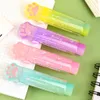 24 st Kawaii Eraser Pushpull Cat Paw Jelly Portable Rubber Cartoon School Supplies Studnets Stationery Kids Presentpriser 240124