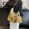 Вечерние сумки 2024, женская летняя легкая роскошная сумка на плечо, универсальная модная холщовая сумка большой вместимости для покупок