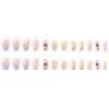Falska naglar naken färg press-on nagel söt flickor stil kort ballerina artificiell för dagliga liv vardaglig användning släpp leverans hälsa vara otawk