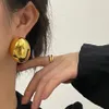 Boucles d'oreilles robustes en métal en forme de C de luxe léger à la mode pour femmes, boucles d'oreilles tendance vintage pour dames Boucles d'oreilles de créateur de luxe Bijoux pour femmes exquis de haute qualité