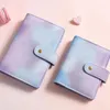 System Money Rainbow Budget Notebook Leather Pockets Saving Binder Bill Cash Envelopes Set Organizer