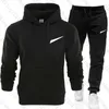 Designer Tracksuit Men hoodies berömda två stycken uppsättningar sport jogger vår höst män kvinnor pullover tröja och byxor sportdräkt fitness sportkläder