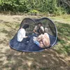 Tenten en schuilplaatsen 2-3 personen Automatisch omhoog Buiten Mesh Campingtent Anti-muggen Familie Draagbaar Lichtgewicht Gaas Strandluifel