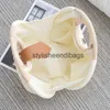 Totes 2023 Summer Shell Sacs à main Personnalité Mignon Sac en rotin Casual Petit fourre-tout rond tissé Femme Mode Plage pour HolidayH24217