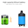 ポータブルシャワーアウトドアキャンプハンドヘルド電池バッテリー駆動のコンパクト充電式シャワーヘッド240126