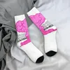 Men's Socks Barbenheimer And Oppenheimer Harajuku Super Soft Stockings All Season Long Accessories For Unisex Christmas Gifts