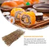 Dinnerware Sets 3 Pcs El Restaurant Plate Ice Tray Sashimi Backdrop Bamboo Unique Decor Background Silk