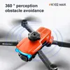 Drones Caméra aérienne HD 6K/8K 360, évitement Intelligent d'obstacles, quadricoptère pliable automatique K102 MAX 5G, retour Drone RC sans balais YQ240217