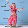 Stage Wear Costumes de danse du ventre pour enfants Robe de danse orientale Enfants Performance Bollywood