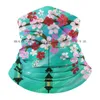 Basker Cherry Blossom Trees Bucket Hat Sun Cap Japan Blommor Lampor Målar Grön Blue Foldble Outdoor Fisherman