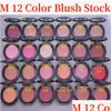 Blush m marca b 12 cores menina rosto beleza maquiagem sheertone faed a joues 6g luxo feminino cosméticos com entrega da gota saúde otwmw