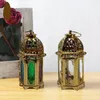 Candle Holders Iron Art Holder Smooth Surface Decorative Practical Moroccan European Style Candlestick Lamp Stand